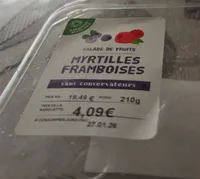 MYRTILLES FRAMBOISES