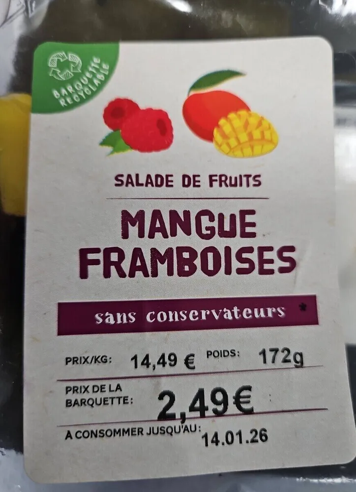 Mangue framboise