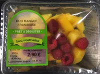 Duo mangue framboise
