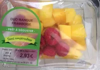 Duo mangue framboise