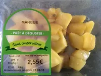 Mangue pret a deguster