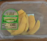 Batonnets de Mangue