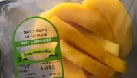 Batonnets de mangue