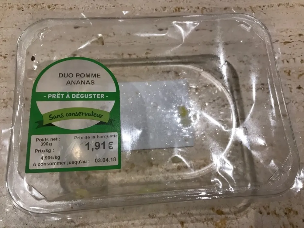 Duo pomme ananas