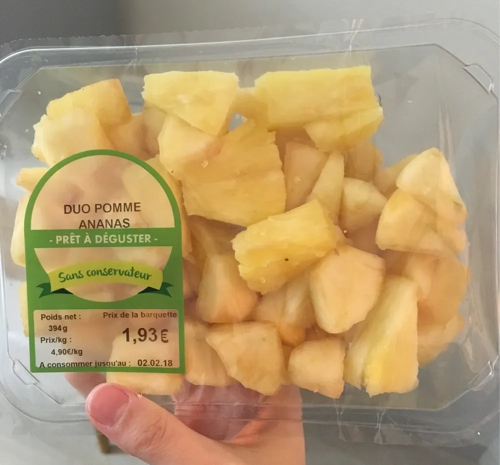 Duo pommes ananas