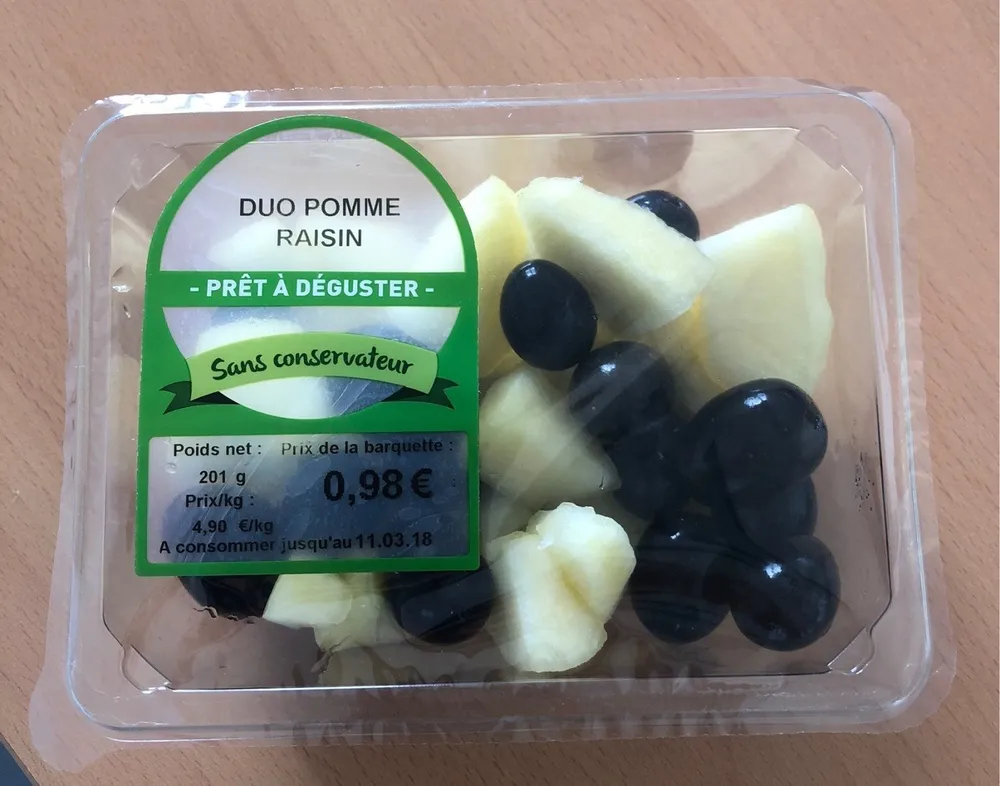 Duo pomme raisin
