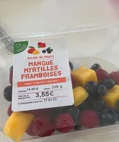 Barquette fruits