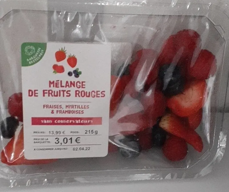 Mélange fruits rouges