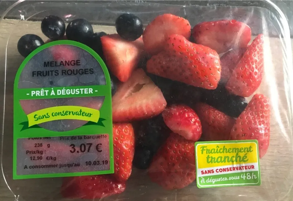 Melange fruits rouges