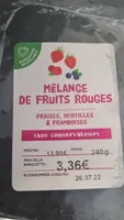 Mélange de fruits rouges