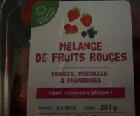 Mélange fruits rouges