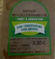 Fruits prets a deguster
