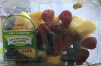 Ananas myrtille framboise