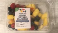 Ananas myrtilles frambpises