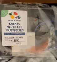 Barquette de fruits