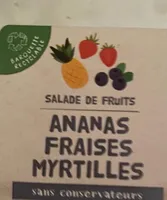 Ananas Fraises Myrtilles