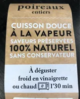 Poireaux entier vapeur