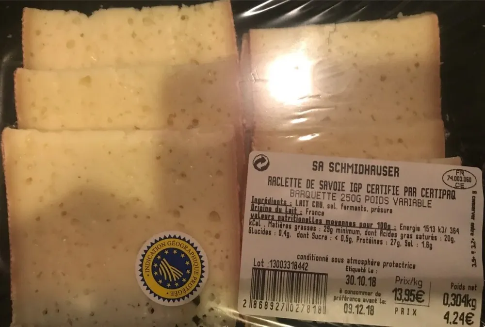 Raclette de Savoie