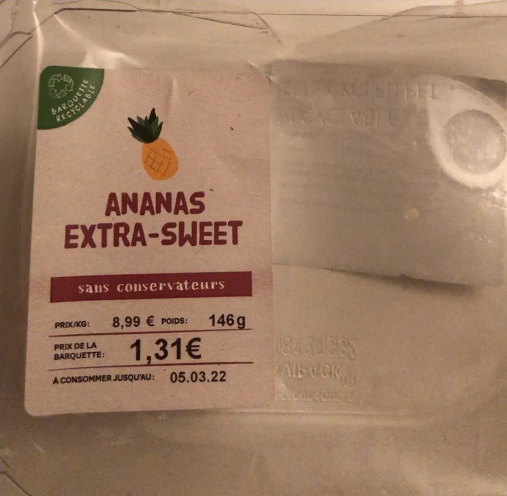 Ananas extra sweet