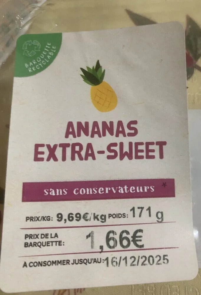 Tranche Ananas