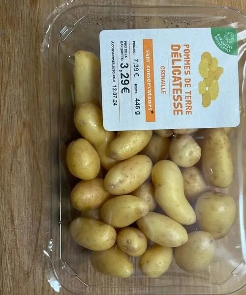 Pommes de terre délicatesse grenaille