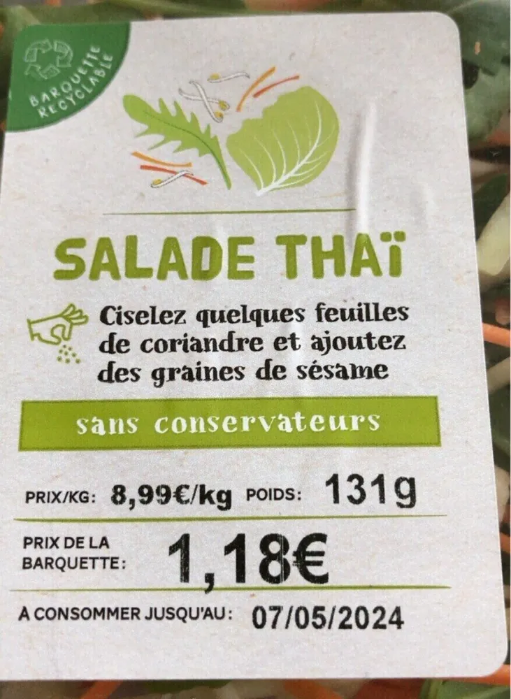 Salade thai