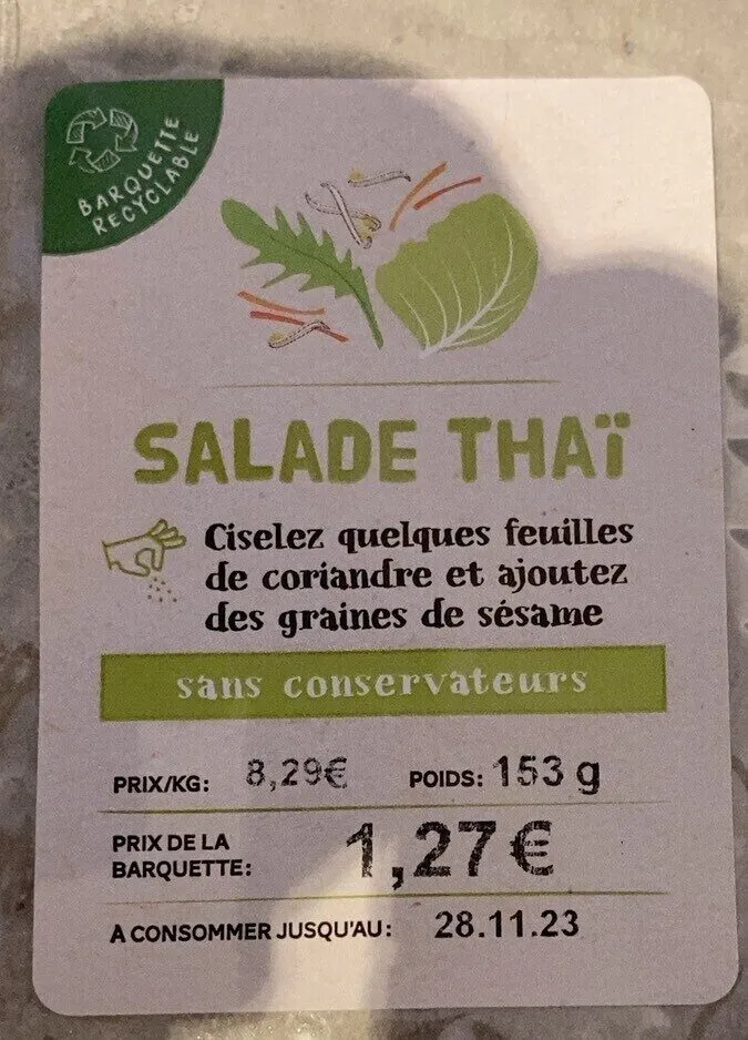 Salade thaï