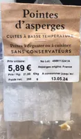 Pointes d’aspzrges