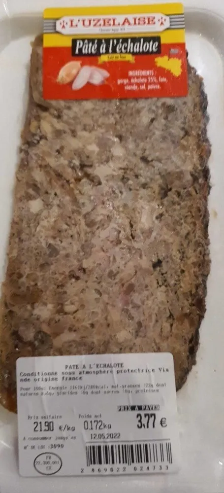 Pâté à l'échalote