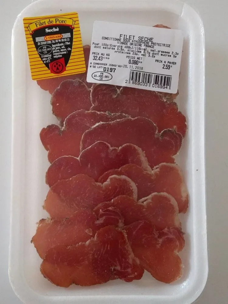 Filet de Porc Seché