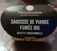 Saucisse de viande fumée bio