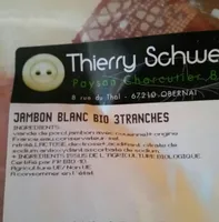Jambon blanc bio 3 tranches