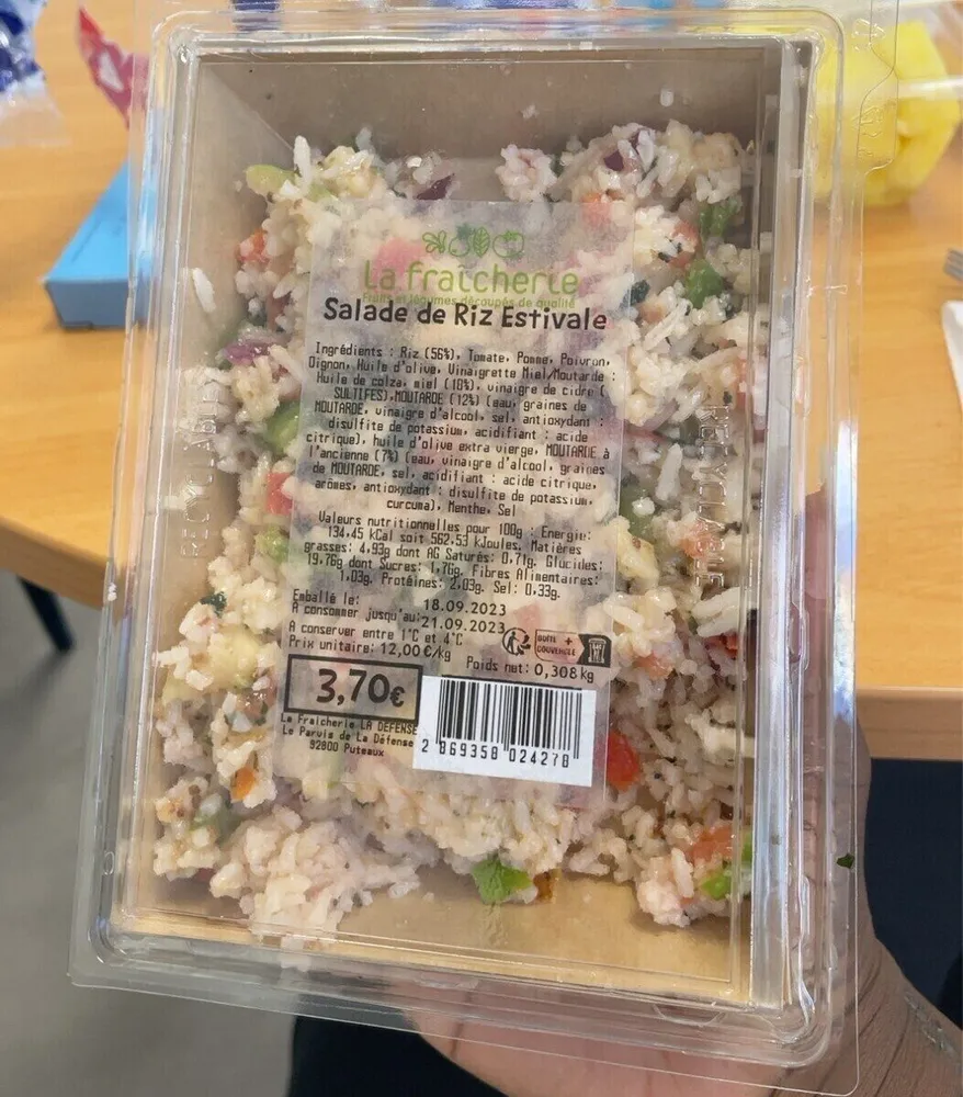 Salade de Riz estivale