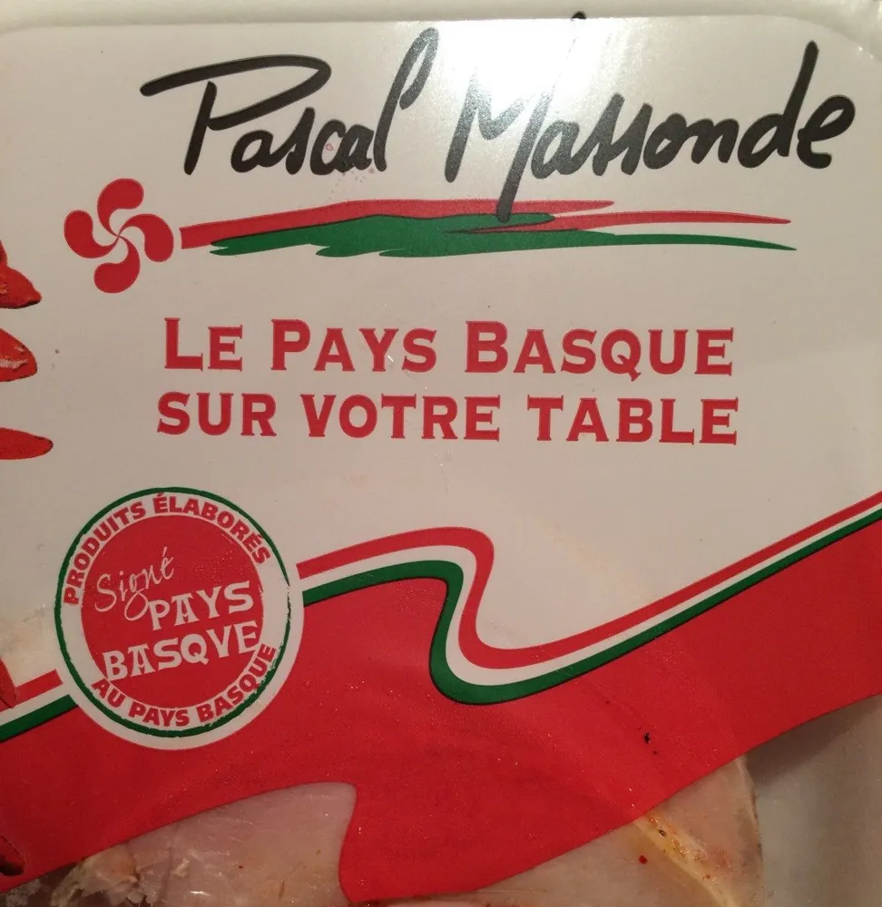 Roti porc cuit tranche  au piment d'Espelette