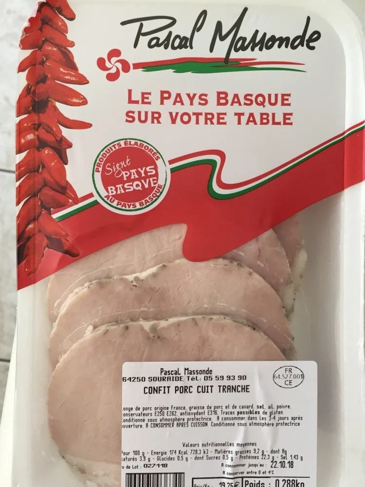 Le Pays Basque sur votre table