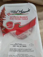 confit de porc cuit tranche