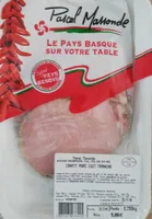 Confit de porc cuit tranché