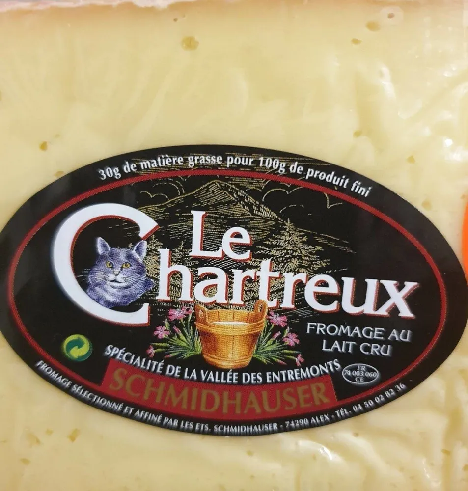 Le Chartreux fromage au lait crú
