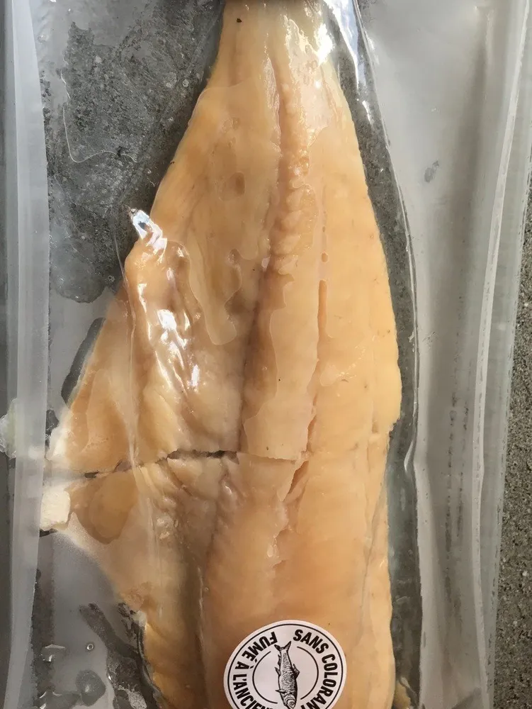 Filet de haddock sans colorant