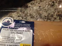 Filet haddock sans colorant