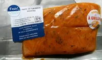 Pavé de saumon mariné