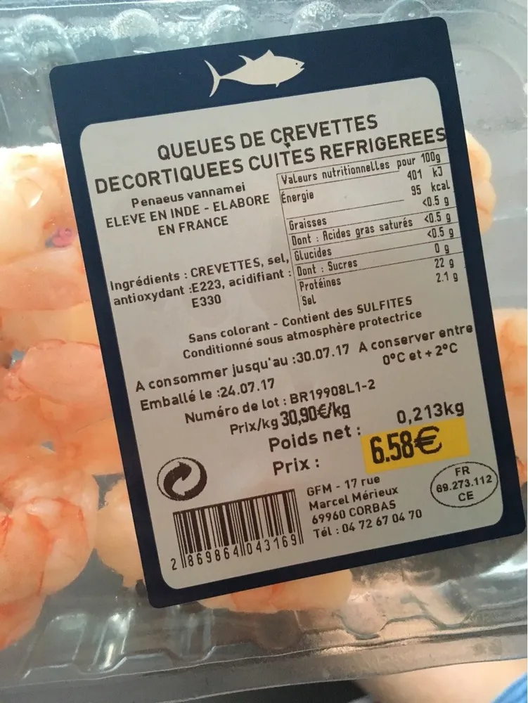 Crevettes