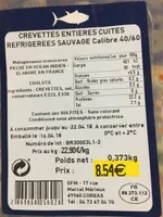 Crevettes sauvages