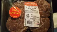 Haché de boeuf à griller