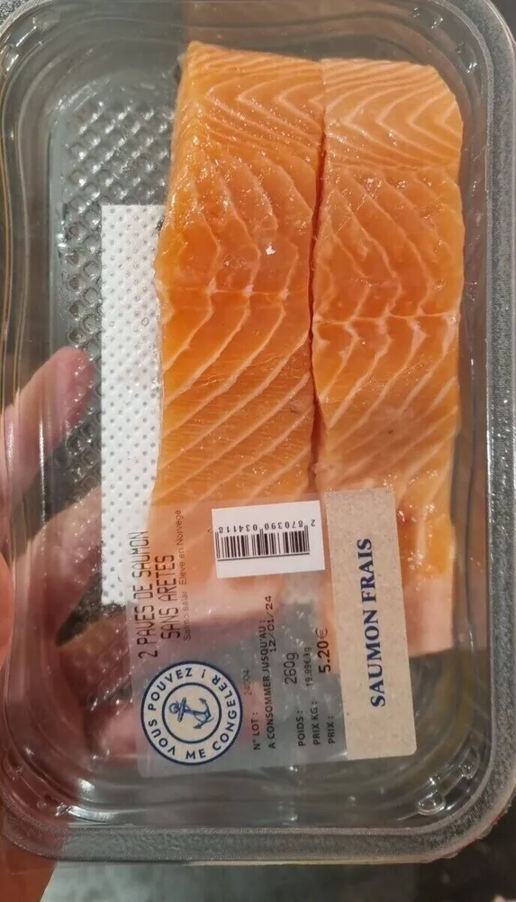 Pavé de saumon
