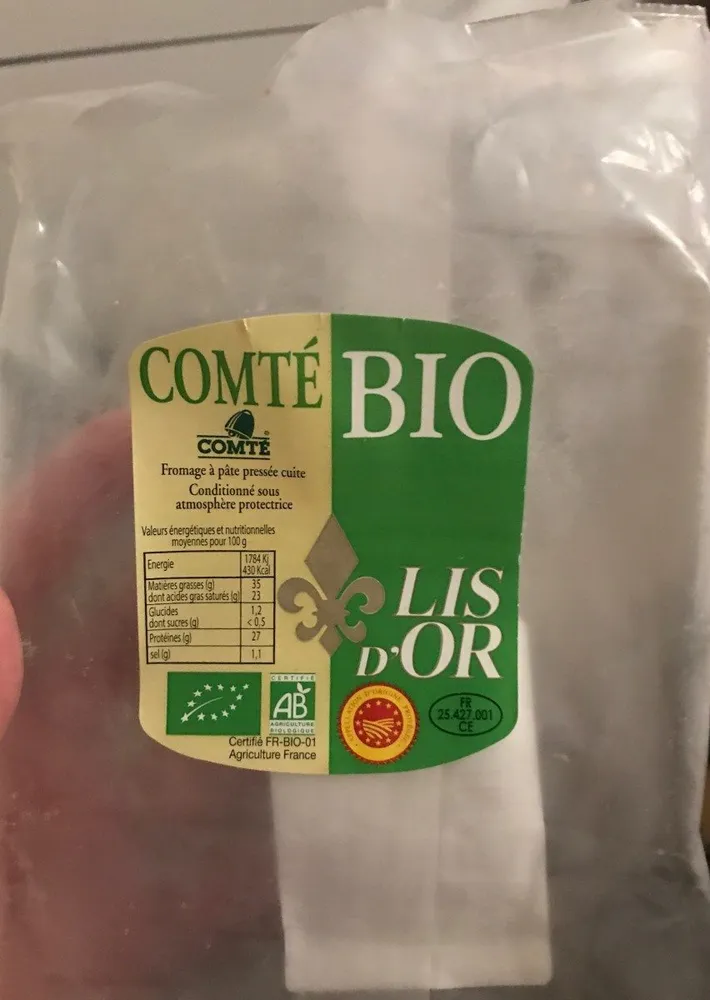 Comté bio