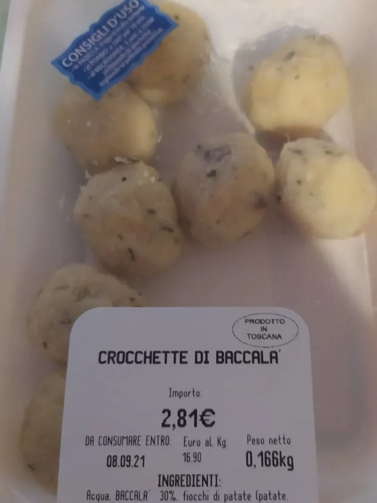 Crocchette di baccalà
