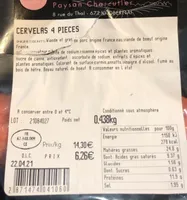 Cervelas 4 pièces