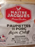 Paupiettes de porc façon Orloff