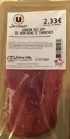 Jambon sec VPF de montagne